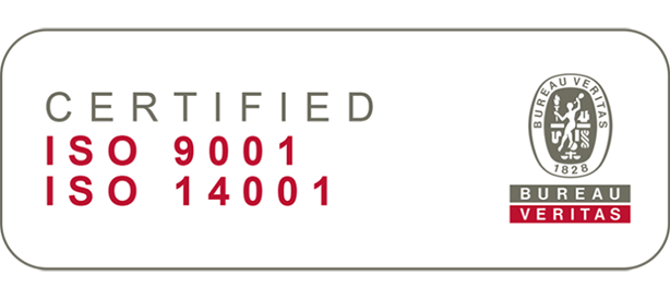 Bureau Veritas – geprüfte Qualität (ISO 9001 / 14001)