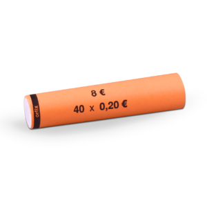 Münzhülsen 40 x 0,20€ - VPE 2.000