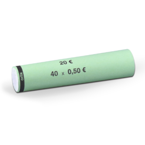 Münzhülsen 40 x 0,50€ - VPE 1.700