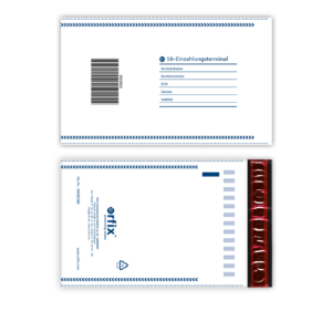 orfix Safebag Einzahlungsterminal - 145x220+20mm