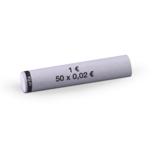 Münzhülsen 2 Cent – 50 Stück je Hülse
